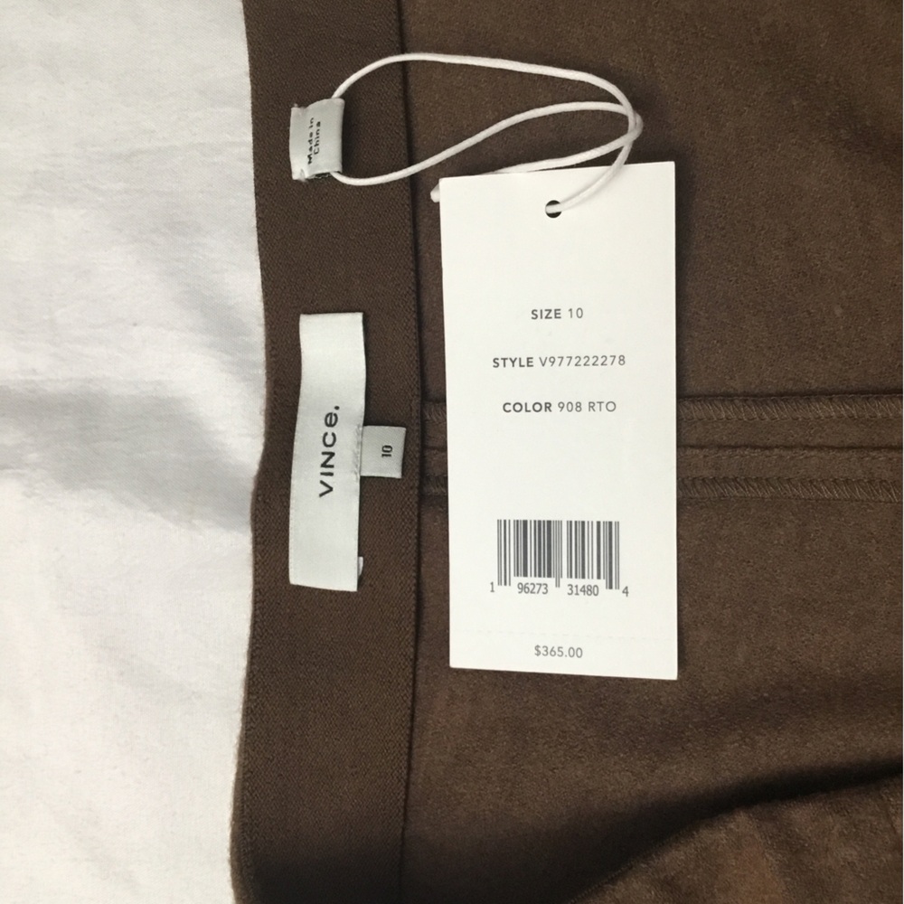 Vince Classic Brown Trousers - Picture 13 of 16